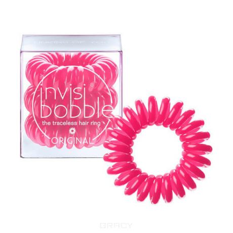 Invisibobble, Резинка для волос розового цвета Original Pinking of You (3 шт)