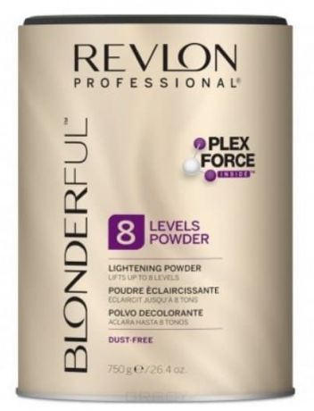 Revlon, Нелетучая осветляющая пудра Professional Blonderful 8 Lightening Powder, 750 гр