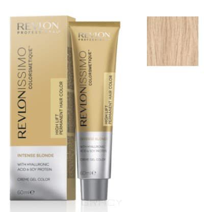 Revlon, Перманентный краситель с максимальным эффектом осветления без предварительного блондирования Revlonissimo Colorsmetique Intense Blonde, 60 мл (10 оттенков) 1202
