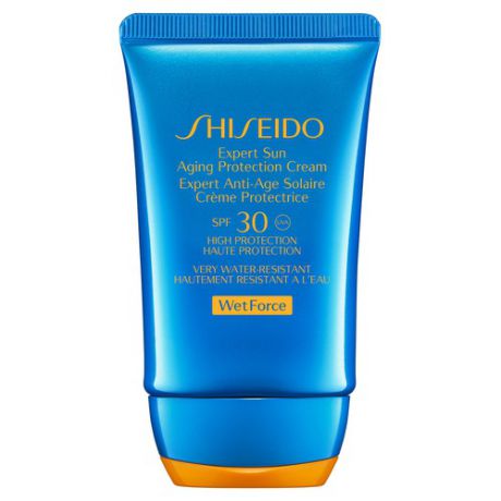 Shiseido Suncare Expert WetForce Солнцезащитный антивозрастной крем SPF30