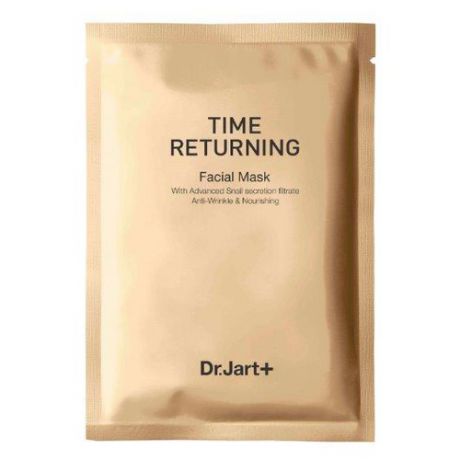 Dr. Jart+ TIME RETURNING Антивозрастная маска с муцином улитки TIME RETURNING Антивозрастная маска с муцином улитки, 20гх10шт