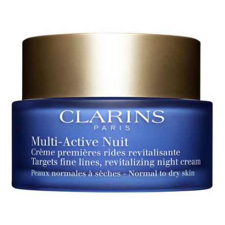 Clarins Multi-Active Ночной крем потив первых возрастных изменений для нормальной и сухой кожи