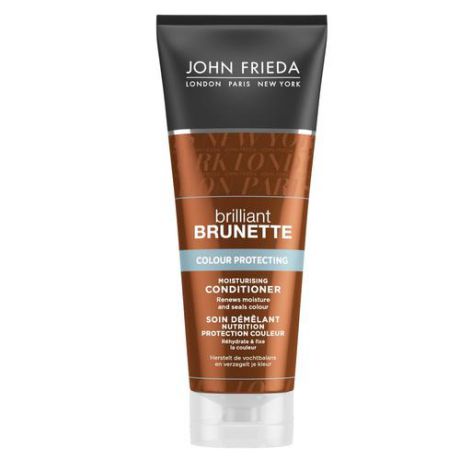 John Frieda Brilliant Brunette Color Protecting Увлажняющий кондиционер для защиты цвета темных волос