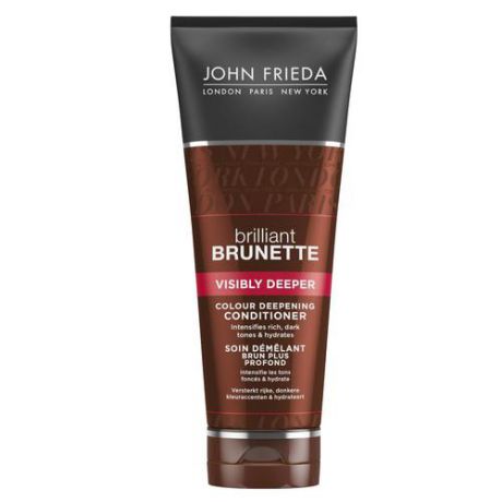 John Frieda Brilliant Brunette Visibly Deeper Кондиционер для создания насыщенного оттенка темных волос