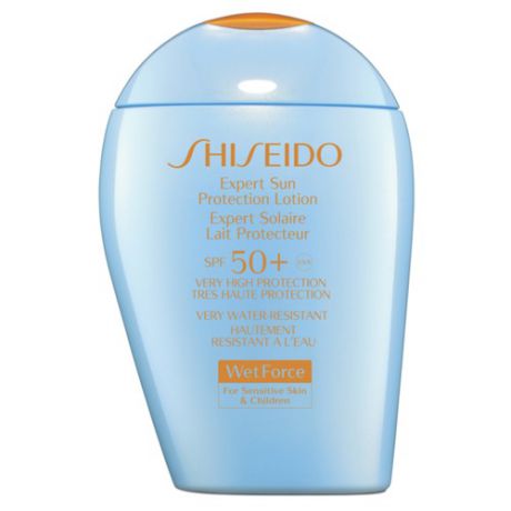 Shiseido Suncare Expert WetForce Лосьон солнцезащитный для чувствительной и детской кожи SPF50