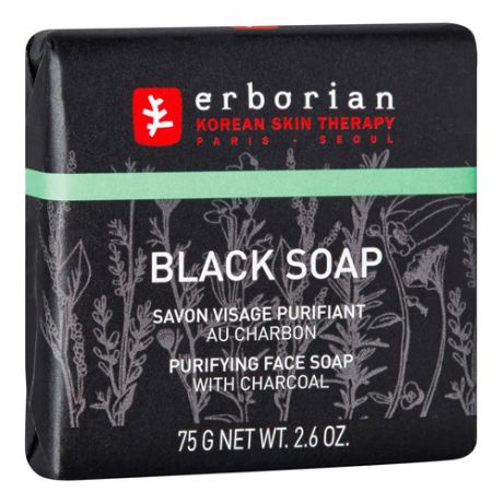 Erborian Черное мыло для лица с углем