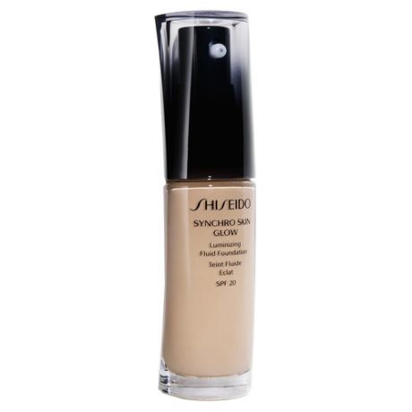 Shiseido Synchro Skin Glow Тональное средство-флюид с эффектом естественного сияния Rose 1