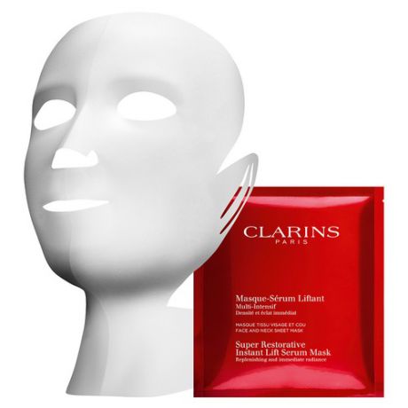Clarins Multi-Intensive Восстанавливающая тканевая маска с эффектом лифтинга