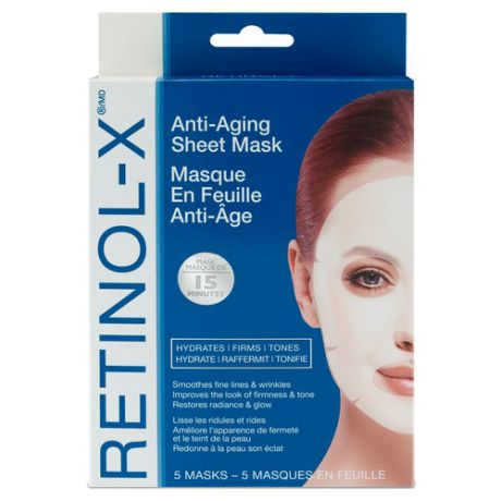 Retinol Retinol-X Интенсивная антивозрастная тканевая маска