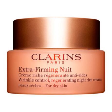 Clarins Extra-Firming Регенерирующий ночной крем против морщин для сухой кожи