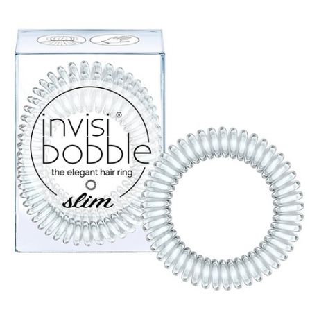 Invisibobble Slim Crystal Clear Резинка-браслет для волос