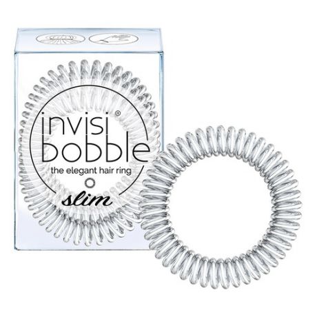Invisibobble Slim Chrome Sweet Chrome Резинка-браслет для волос