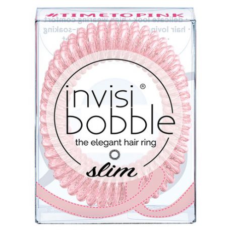 Invisibobble Slim Time To Pink Резинка-браслет для волос