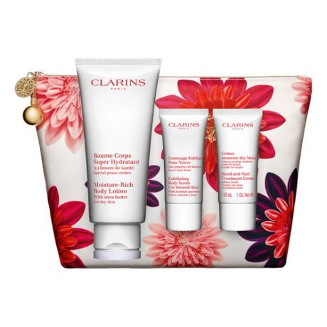 Clarins Baume Corps Super Hydratant Увлажняющий набор для ухода за телом