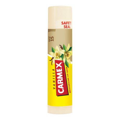 Carmex Бальзам для губ с ароматом ванили в стике SPF15