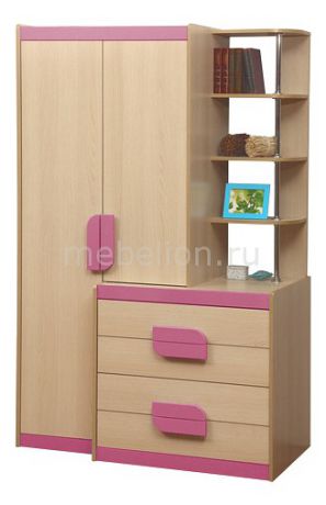 Шкаф комбинированный Олимп-мебель Лайф-1