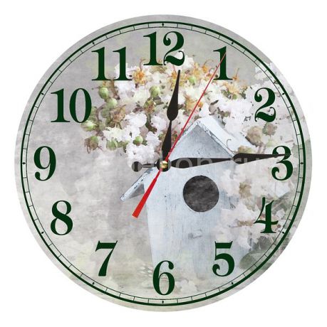 Настенные часы Акита (30 см) Скворечник AC25