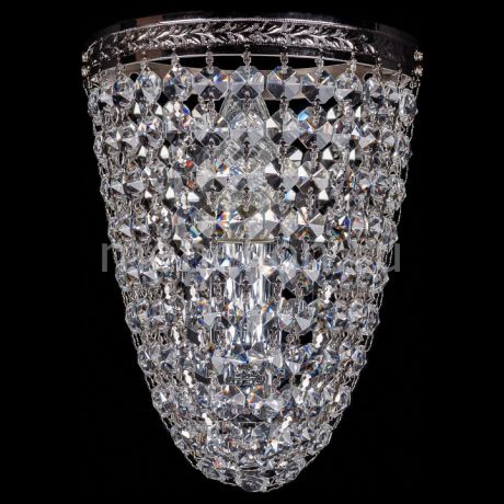 Накладной светильник Bohemia Ivele Crystal 1925/1S/Ni