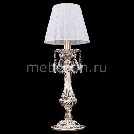 Настольная лампа декоративная Bohemia Ivele Crystal 7003/1-33/GW/SH13-160