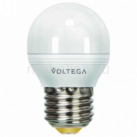 Лампа светодиодная Voltega E27 220В 6Вт 4000K Simple VG2-G2E27cold6W-D