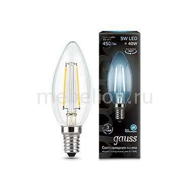 Лампа светодиодная Gauss E14 5Вт 185-265В 4100K 103801205-D