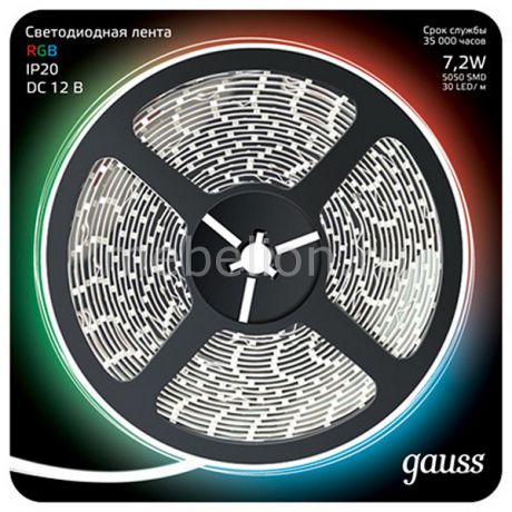 Лента светодиодная Gauss Gauss 312000407
