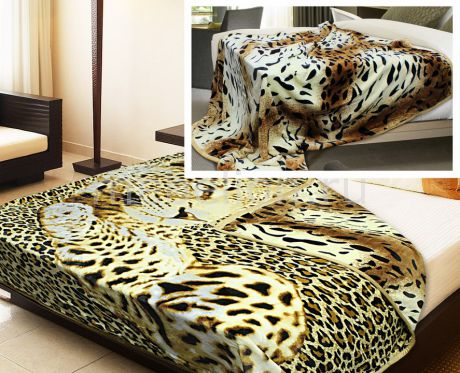 Плед Buenas Noches (200х220 см) Leopard/Spots