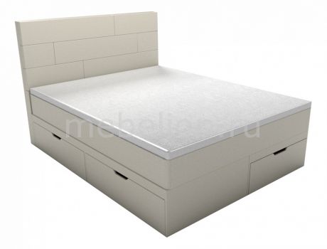 Кровать двуспальная Belabedding с матрасом и топпером Домино 2000x1800
