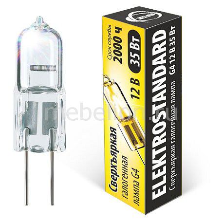 Лампа галогеновая Elektrostandard G4 12В 35Вт a025173
