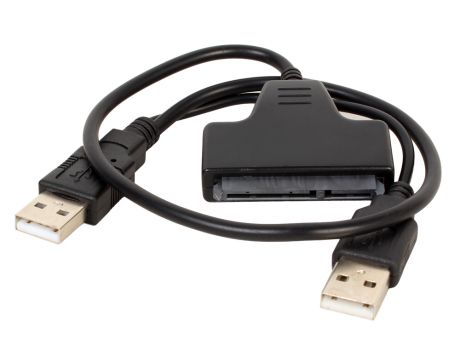 Контроллер Orient UHD-300, адаптер USB 2.0 to SATA SSD и HDD 2.5", двойной кабель подключения