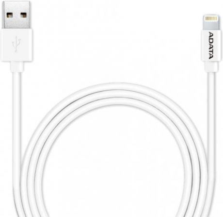 Кабель A-Data Lightning-USB для iPhone iPad iPod 1м белый AMFIPL-100CM-CWH