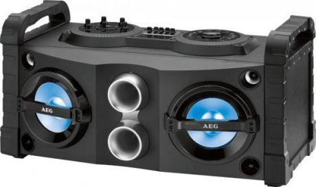 Колонка AEG EC 4835 Black 100 Вт, Bluetooth, mini Jack, FM, караоке