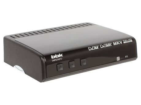 Цифровой телевизионный DVB-T2 ресивер BBK SMP021HDT2 черный
