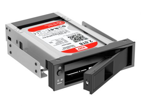 Mobile rack для HDD 3.5" SATA 3 Orico 1106SS-BK SATA черный