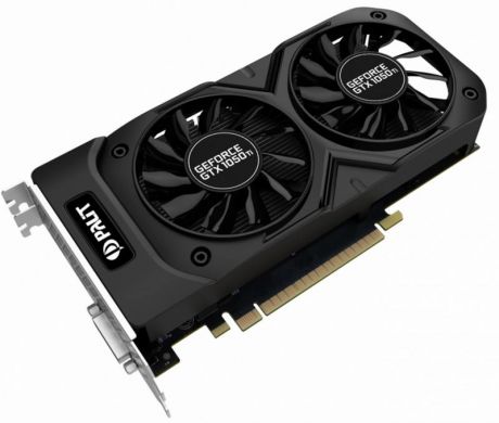 Видеокарта 4096Mb Palit GeForce GTX1050 Ti Dual 4G PCI-E 128bit GDDR5 DVI HDMI DP HDCP NE5105T018G1-