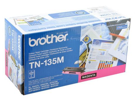 Картридж Brother TN-135M пурпурный 4000 стр