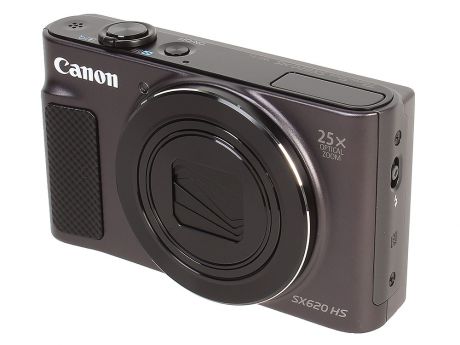Фотоаппарат цифровой Canon PowerShot SX620 HS черный, 20Mpx CMOS, zoom 25x, оптическая стаб., 1920x1080, экран 3.0'', Wi-fi и NFC, GPS через смартфон,