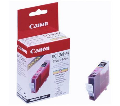 Фоточернильница Canon BCI-3PM для BJС-3000/6000/6100/6200/6500//S400/450/4500. Пурпурная. 280 страниц.