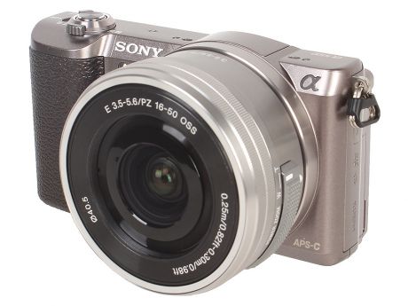 Фотоаппарат SONY ILCE-5100LT Brown (24.3Mp,SDXC, Wi-Fi, NFC) [