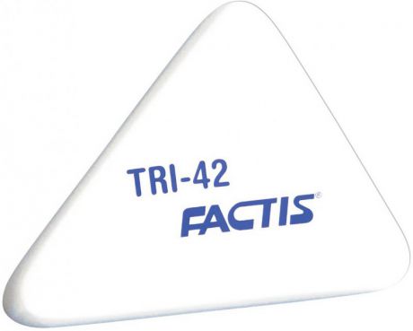 Ластик FACTIS мягкий, треугольный из синтетического каучука, размер 50х41х9 мм