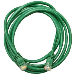 Сетевой кабель 5м UTP 5е Neomax NM13001-050G зеленый, медный, многожильный(7х0,2мм) patch cord, PVC, 24AWG