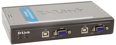 KVM-переключатель D-Link DKVM-4U 4-портовый переключатель KVM с портами USB