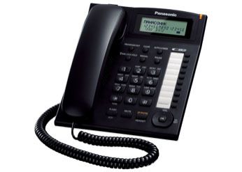 Телефон Panasonic KX-TS2388RUB ЖКИ, спикер, автодозвон, память 50