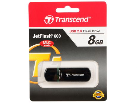 USB флешка 8GB USB Drive (USB 2.0) Transcend 600 (TS8GJF600)