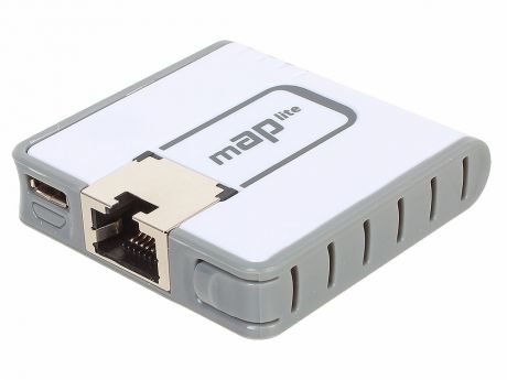 Беспроводная точка доступа MikroTik RBmAPL-2nD mAP lite with 650Mhz CPU, 64MB RAM, 1xLAN, built-in Dual Chain 2.4Ghz 802.11bgn Dual Chain wireless with integrated