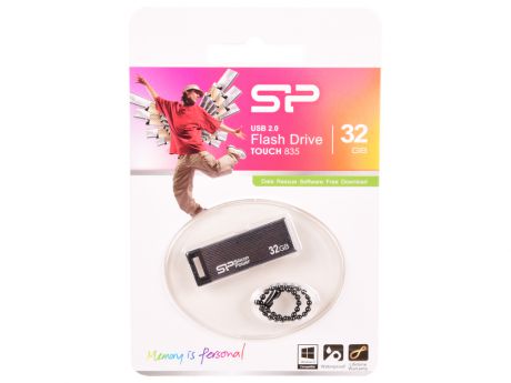 USB флешка Silicon Power Touch 835 32GB Silver USB 2.0