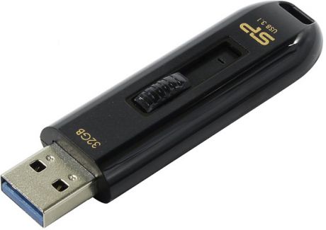 USB флешка Silicon Power Blaze B21 32GB Black (SP032GBUF3B21V1K) USB3.0