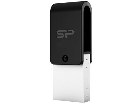 USB флешка Silicon Power Mobile X21 16GB Black (SP016GBUF2X21V1K) USB 2.0, microUSB / 15 МБ/cек / 5 МБ/cек