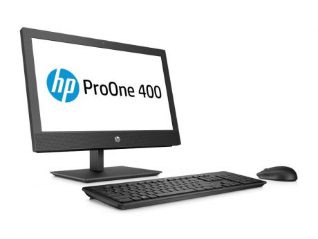 Моноблок HP ProOne 400 G4 (4NT79EA) i3 8100T (3.1) / 4GB / 1TB / 20" HD+ / Int: Intel UHD 630 / DVD-RW / WiFi / BT / Win10 Pro (Black)
