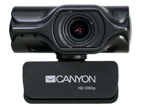 Веб-камера Canyon CNS-CWC6 черный 3.2 МПикс, 2K Quad HD, USB 2.0 крепление для штатива, автофокус, микрофон с автоматическим шумоподавлением